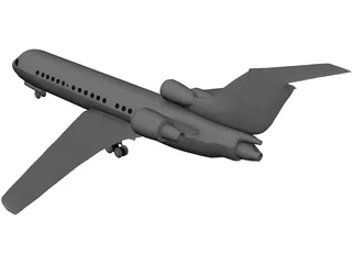 Bombardier Learjet 60 3D Model preview