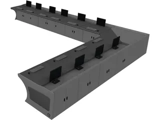 Console 3D Model preview