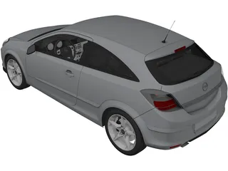 Opel Astra 3D Model preview
