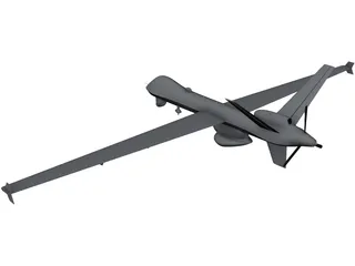MQ-9 Guardian 3D Model preview
