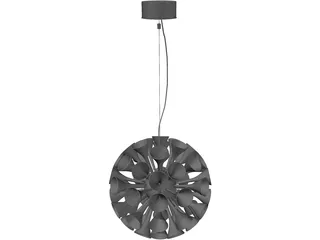 Ceiling Lamp 3D Model preview