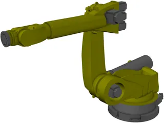 Kuka Robot KR210 3D Model preview