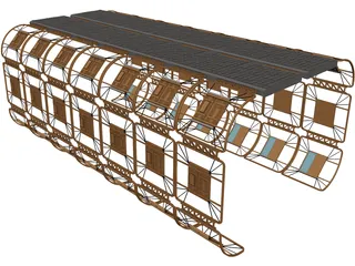 Dry Dock 3D Model preview