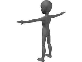 Boy 3D Model preview