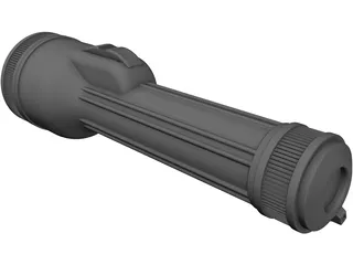 Flashlight 3D Model preview