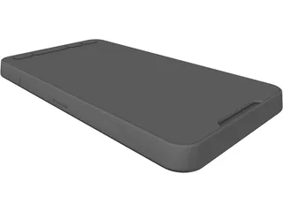 HTC HD 2 Mobile Phone 3D Model preview
