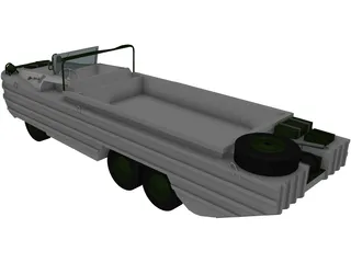 DUKW 3D Model preview