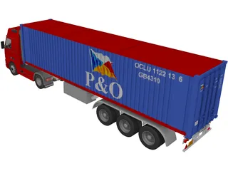 Volvo FH12 3D Model preview