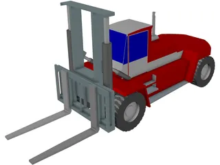 Kalmar DCD320 Forklift 3D Model preview