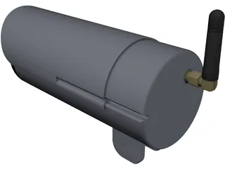 CCD Camera 3D Model preview