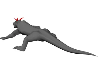 Dragon 3D Model preview