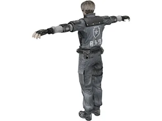 Leon S. Kennedy 3D Model preview