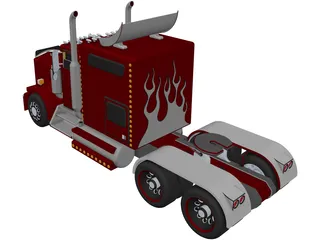 Truck 3D Model preview