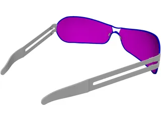 Sunglasses 3D Model preview