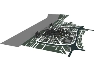 City of Detroit 3D Model preview