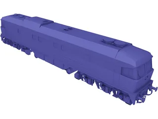 BR232 Locomotive 3D Model preview