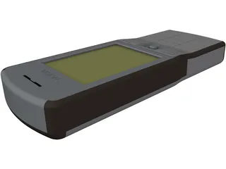 Nokia E50 Mobile Phone 3D Model preview