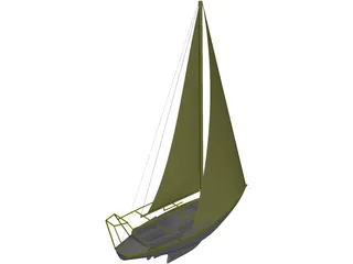 Tyler Seacracker 33 3D Model preview