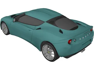 Lotus Evora 3D Model preview