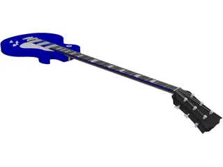 Gibson Electric Guitar 3D Model preview