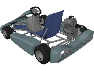 Kart 3D Model preview