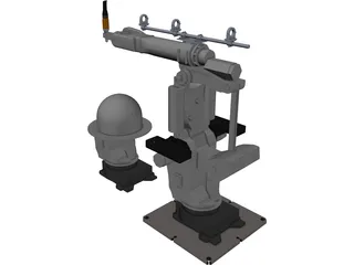 Fanuc S420iF 3D Model preview