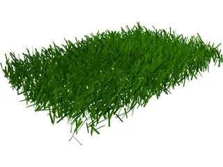 Grass Block 3D Model preview