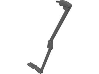 Luxo Maximum Arm 3D Model preview