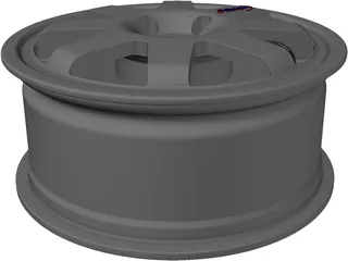 Wheel Speedline Corse 3D Model preview