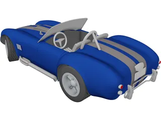 Shelby Cobra 3D Model preview