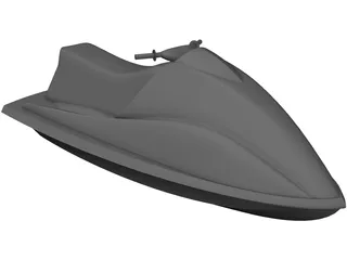 Jet Ski 3D Model preview