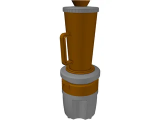 Blender Mixer 3D Model preview