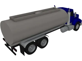 Kenworth T440 3D Model preview