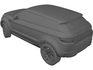 Land Rover LRX Concept 3D Model preview
