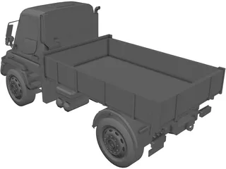 Mercedes-Benz Unimog U400 3D Model preview
