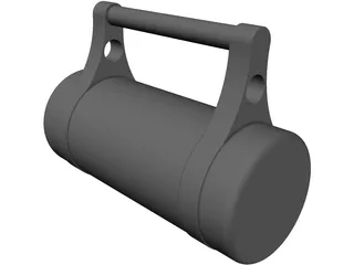 Dive Light 3D Model preview