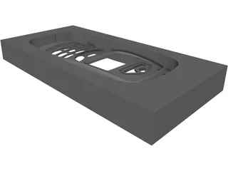 Nokia Phone Mold 3D Model preview