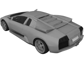 Lamborghini Murcielago 3D Model preview