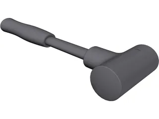 Rubber Mallet 3D Model preview