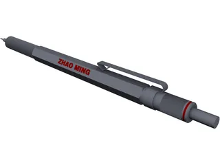 Auto Pencil 3D Model preview