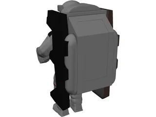 Astronaut 3D Model preview