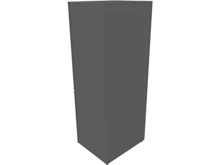 Fridge 3D Model preview