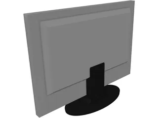 Plasma TV 3D Model preview