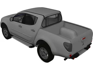Mitsubishi Triton 3D Model preview