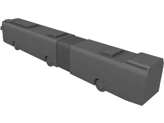 Volvo Bus 3D Model preview