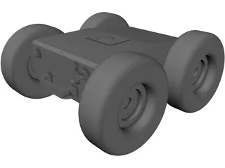 AUVSI Vehicle 3D Model preview