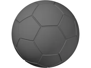 Soccer Ball 3D Model preview