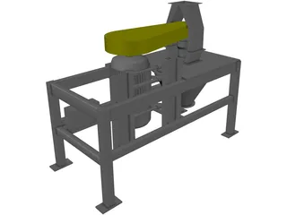 Sturtevant Mill 3D Model preview