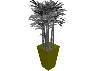 K-VG Rhapis B 3D Model preview