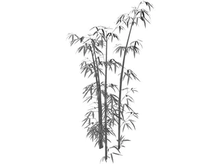 Bamboo Grove 3D Model preview